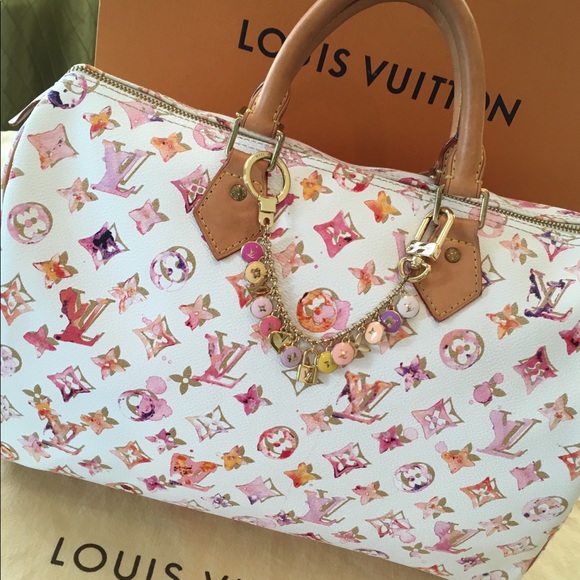 louis vuitton watercolor speedy